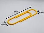 3D Printed Jumbo Paperclip: Novelty Desk Organizer