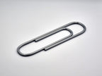 3D Printed Jumbo Paperclip: Novelty Desk Organizer